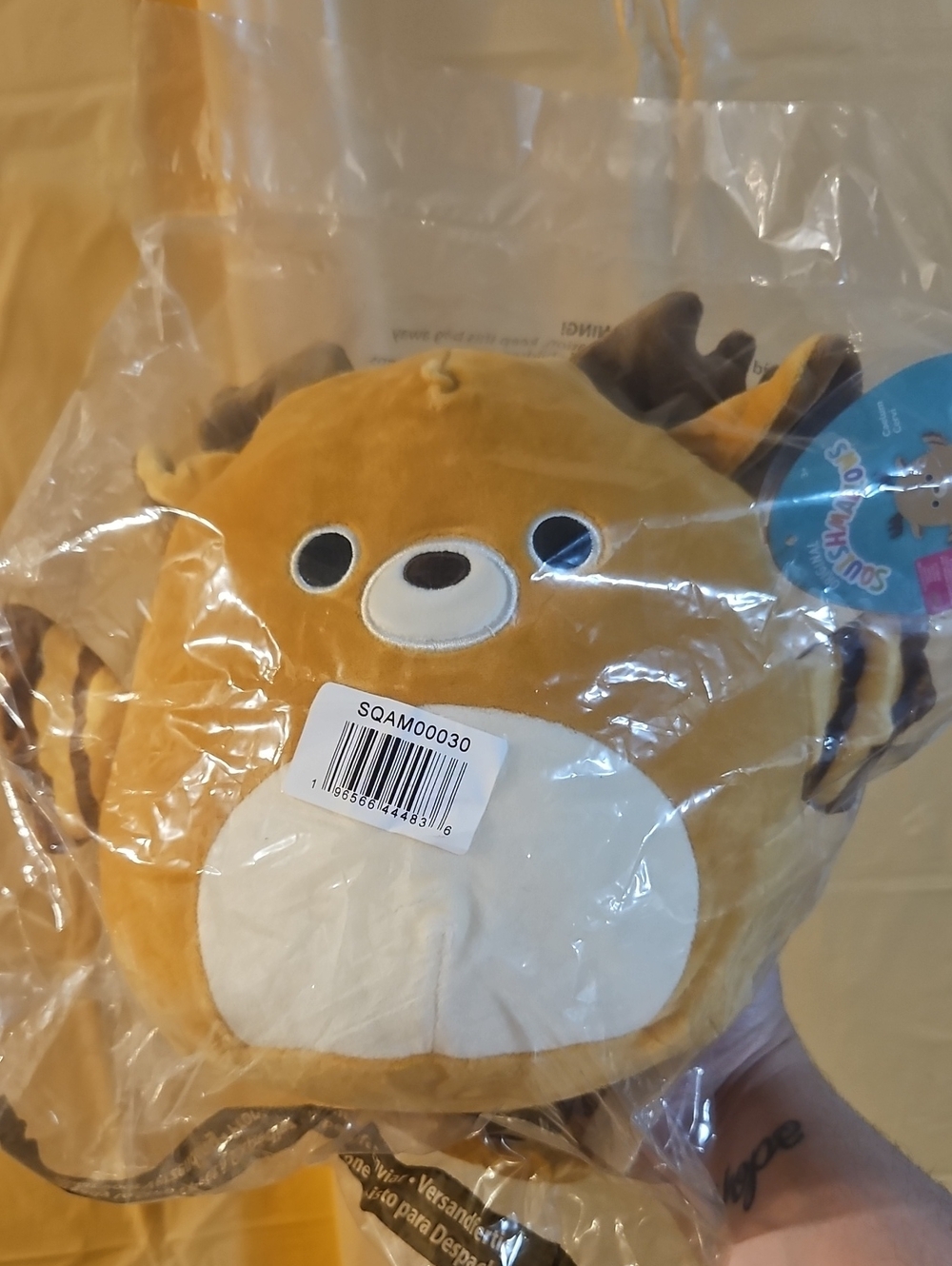 Squishmallows Original Adopt Me! 8-Inch Caelum Cervi Plush: NEW